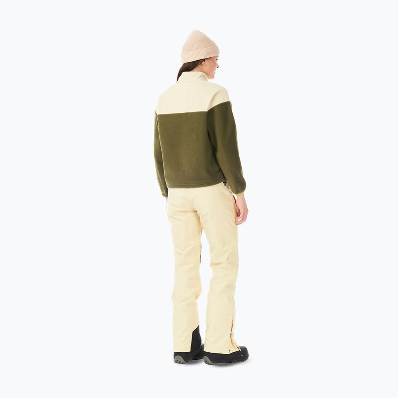 Bluză fleece de schi pentru femei Picture Arcca 1/4 Zip tobacco 3
