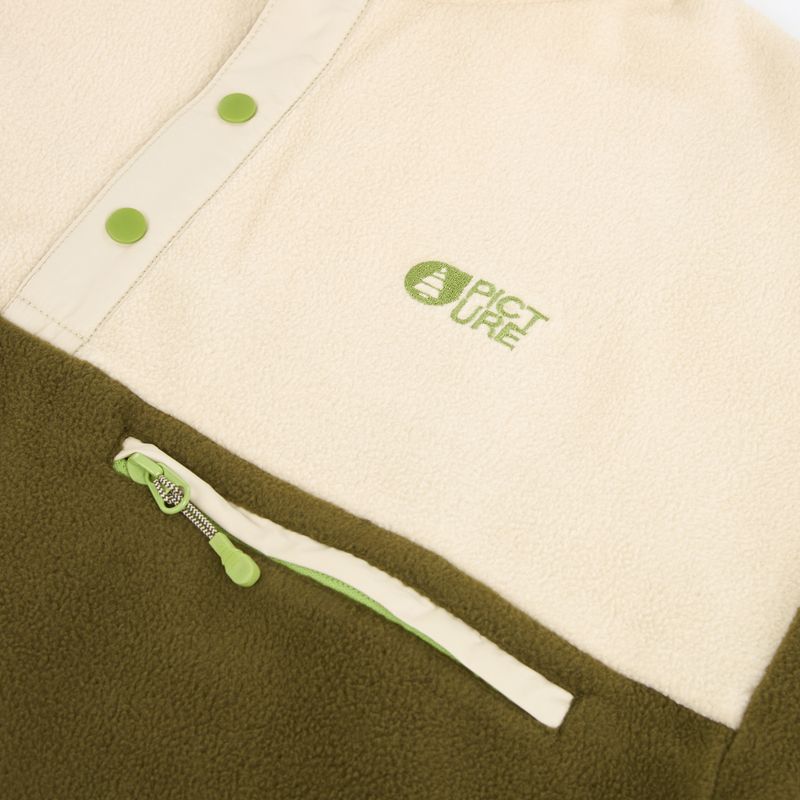 Bluză fleece de schi pentru femei Picture Arcca 1/4 Zip tobacco 9