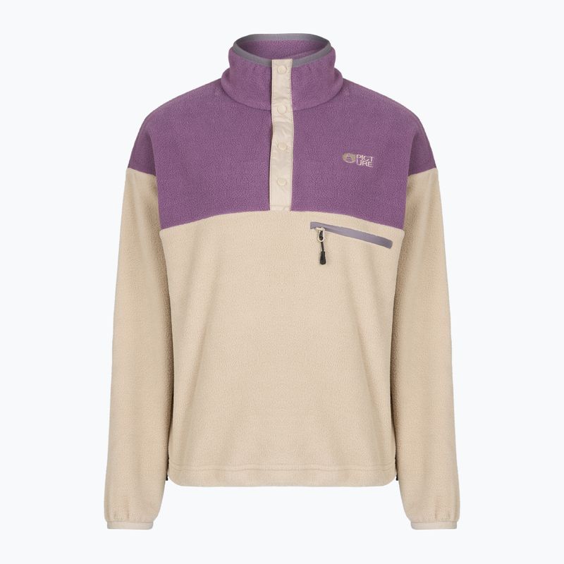 Bluză fleece de schi pentru femei Picture Arcca 1/4 Zip pure cashmere 7