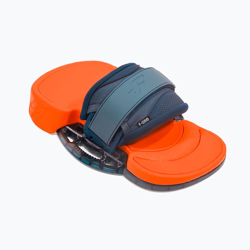 Kiteboard tampoane și curele F-One Platinum 3 legături + Slate / Flame mâner 77223-8001-S 9