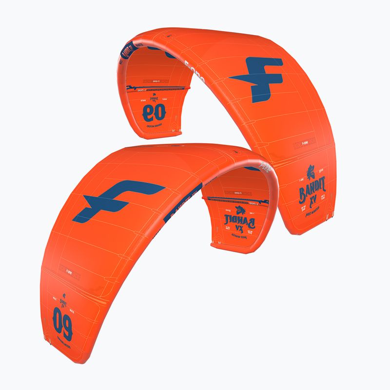 F-ONE Bandit Bandit XV zmeu zmeu kitesurfing portocaliu 77221-0101-B-7