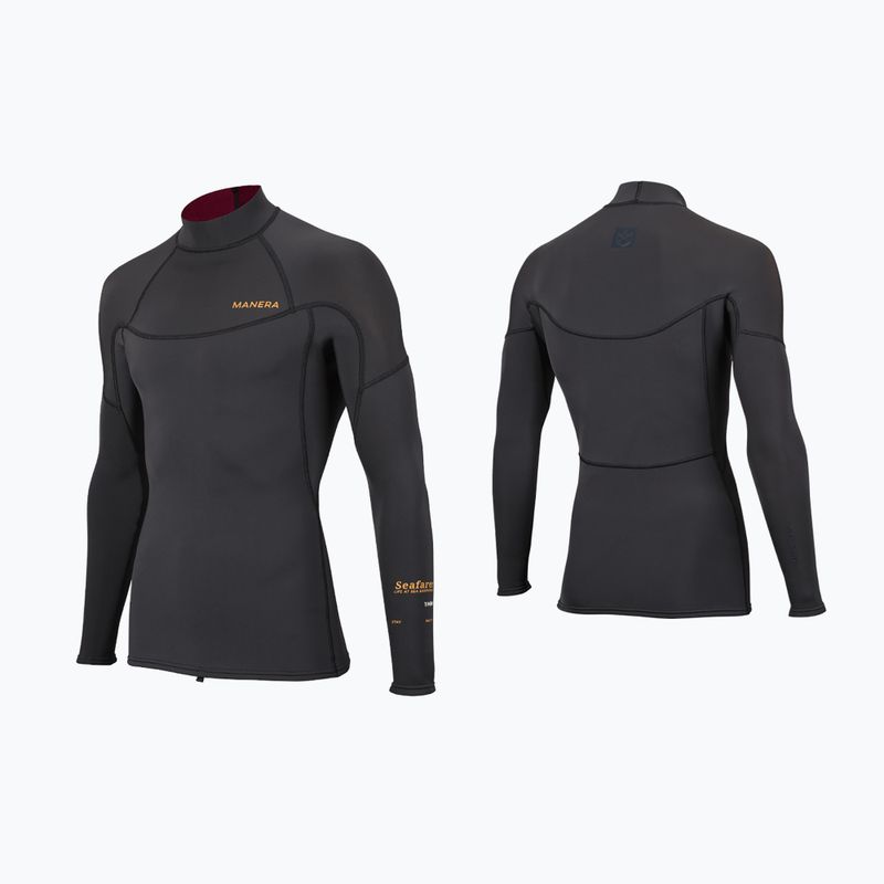Bărbați MANERA Seafarer Neo Top 1 mm gri 22221-1208-A tricou din neopren pentru bărbați 6
