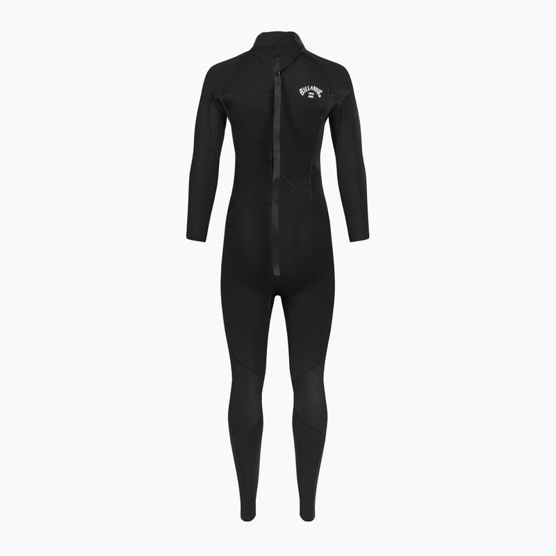 Spumă de înot pentru copii Billabong 3/2 B Intruder BZ GBS black 3