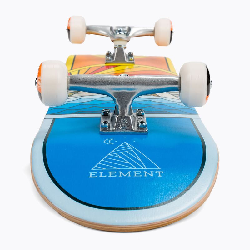 Skateboard clasic Element Rise And Shine albastru-portocaliu 531586856 5