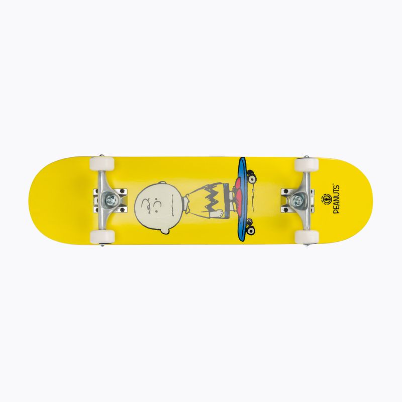 Skateboard Element Peanuts Charlie galben 531590907