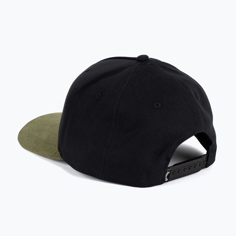 Șapcă de baseball pentru bărbați Billabong Stacked black 3