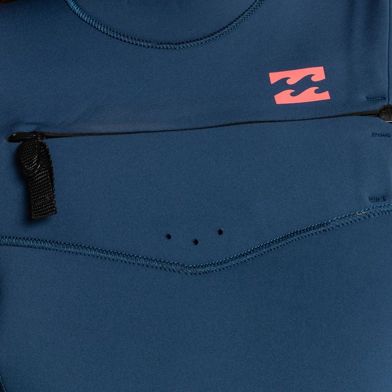 Costumul de neopren pentru femei Billabong 4/3 Synergy CZ Full blue wave 3