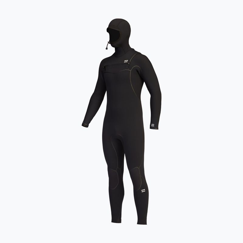 Costumul de neopren pentru bărbați Billabong 5/4 Furnace Hooded CZ Full black 6