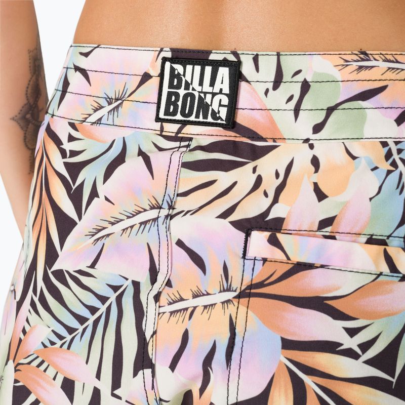Pantaloni scurți de baie pentru femei Billabong Postcards From Paradise black pebble 4