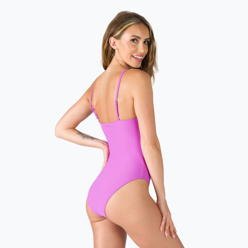 Costum de baie dintr-o singură piesă pentru femei Billabong Tanlines bright orchid 3
