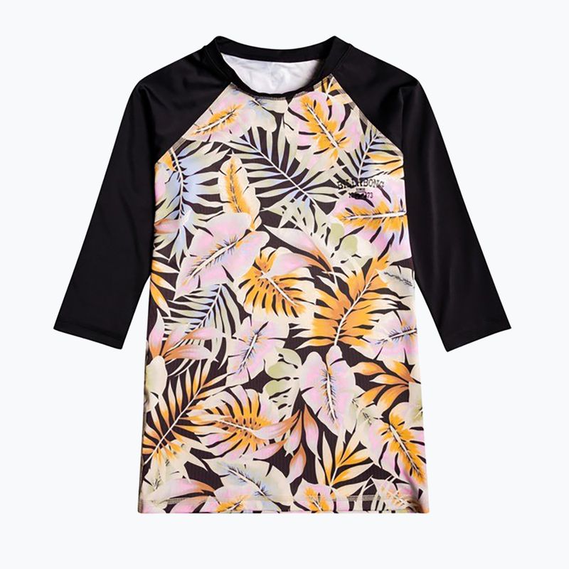 Tricou de înot pentru femei Billabong Surf Capsule black pebble
