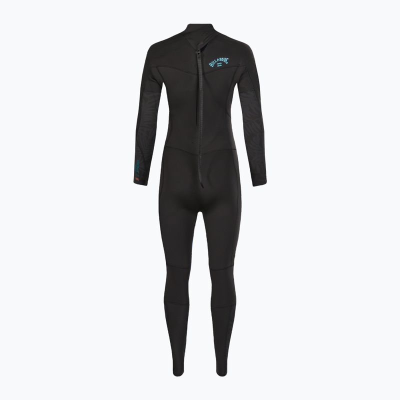 Costumul de neopren pentru femei Billabong 4/3 Synergy BZ Full black palms 3