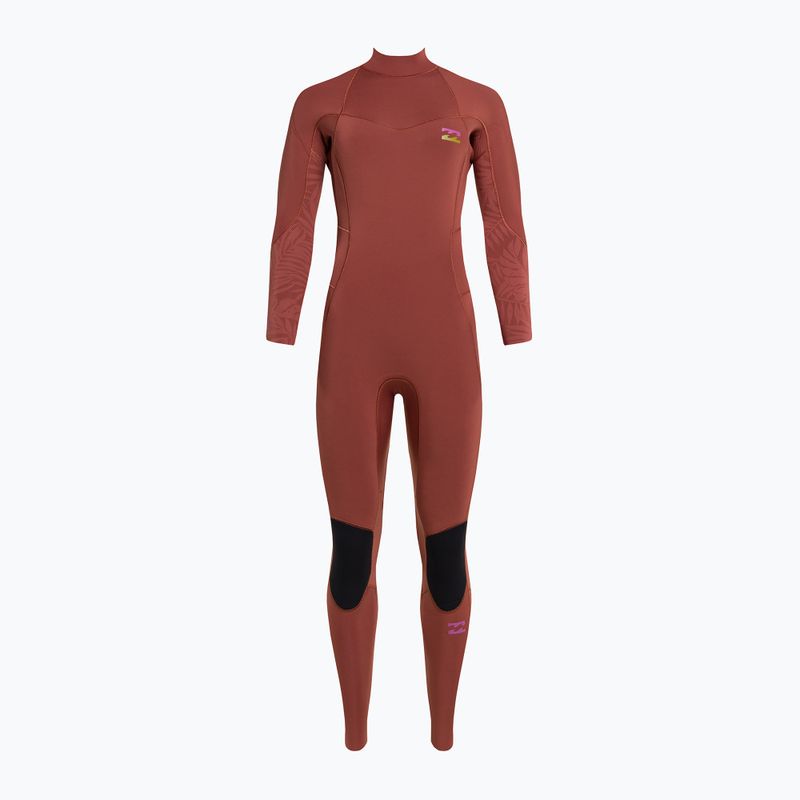 Costumul de neopren pentru femei Billabong 4/3 Synergy BZ Full red 2