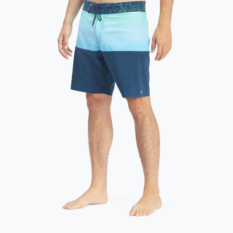 Pantaloni scurți de înot pentru bărbați Billabong Fifty50 Panel Pro coastal 4