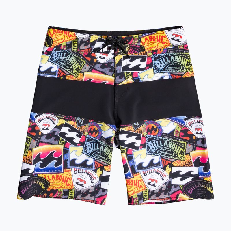 Pantaloni scurți de înot pentru copii Billabong Tribong Pro multicolor