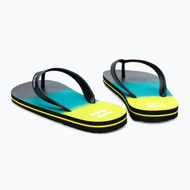 Flip flop pentru copii Billabong Tides Print B citrus 3