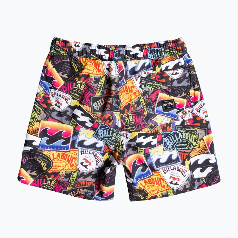 Pantaloni scurți de înot pentru copii Billabong Sundays multicolor 2