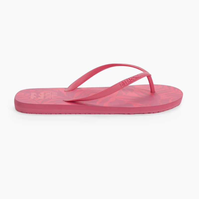 Flip flop pentru femei Billabong Dama pink sunset 2