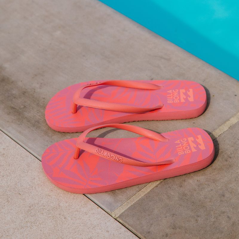 Flip flop pentru femei Billabong Dama pink sunset