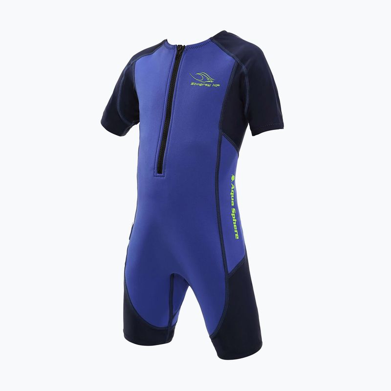 Aqua Sphere Stingray Stingray HP2 SS costum de neopren pentru copii albastru/albastru SJ43542046