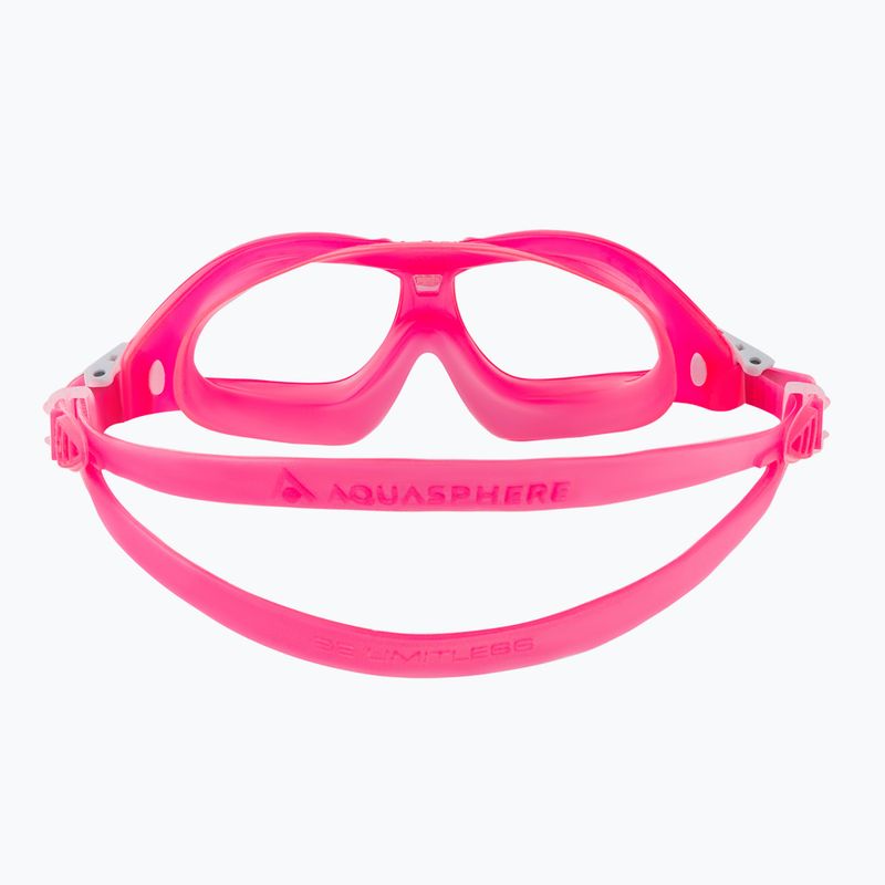 Ochelari de înot Aqua Sphere Seal Kid 2 roz MS5060202LC 5