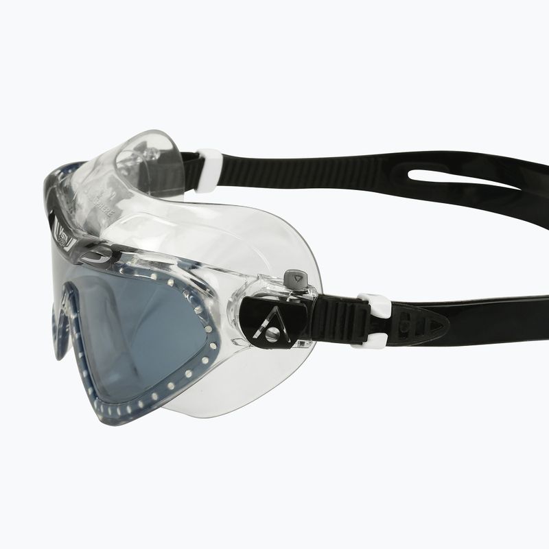 Mască de înot Aquasphere Vista XP transparentă/neagră/oglindă fumurie MS5090001LD 10