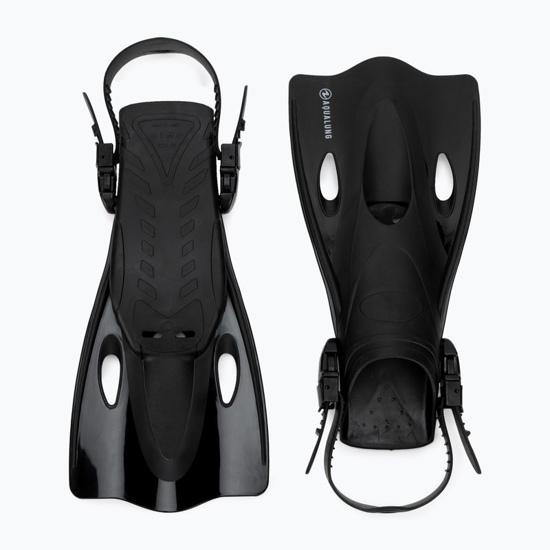 Setul de snorkelling pentru copii Aqualung Hero negru SV116010101 8