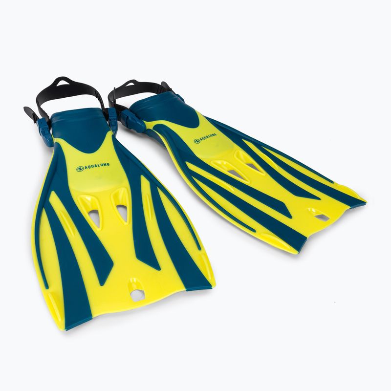 Aripioare de snorkeling Aqualung Fizz galben-bleumarin FA3619807