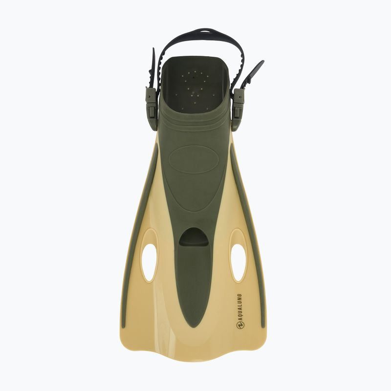 Aqualung Twister maro și verde aripioare de scufundare FA3649896SM 5
