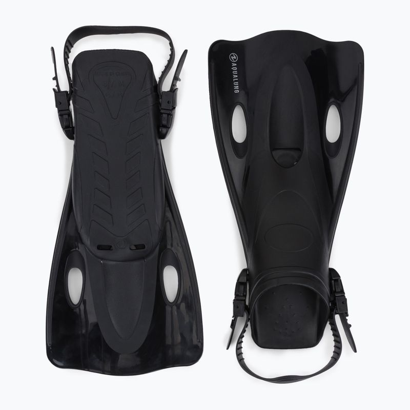 Aqualung Twister aripioare de scufundări negru FA3640101SM 2