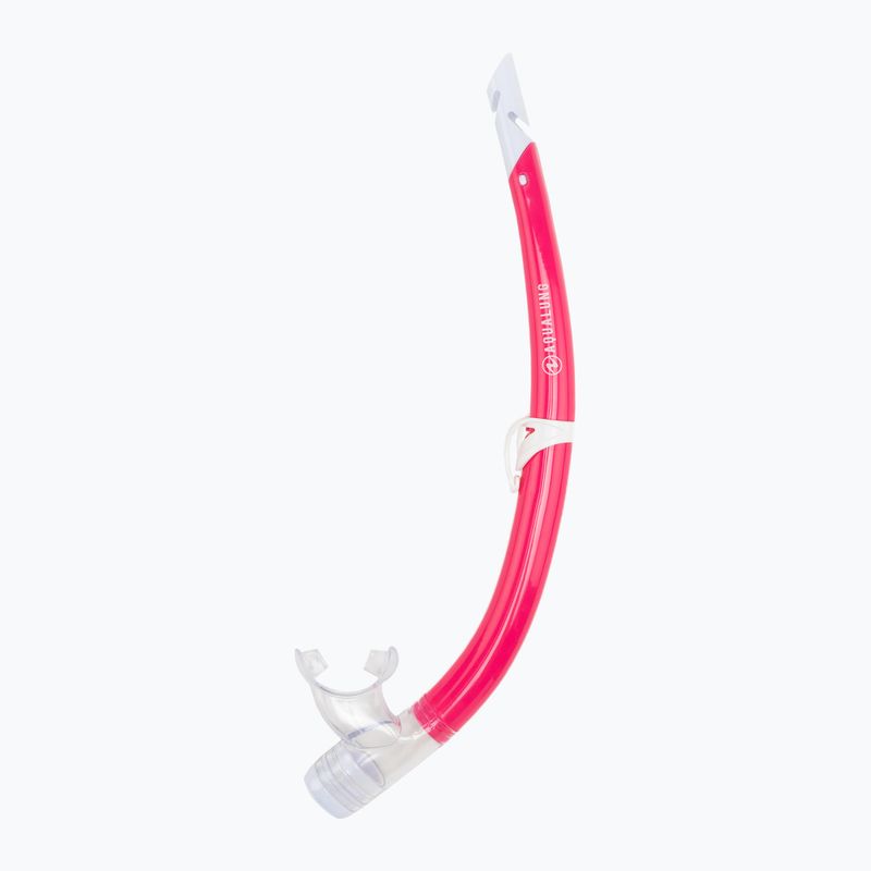 Aqualung Saturn Combo mască de snorkel + snorkel roz SC3980002 6