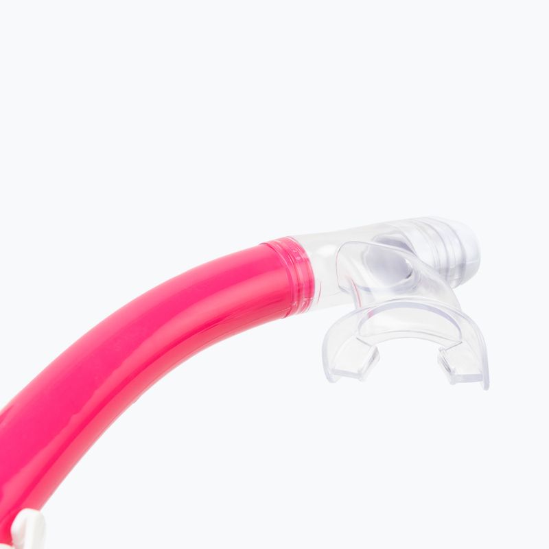 Aqualung Saturn Combo mască de snorkel + snorkel roz SC3980002 8