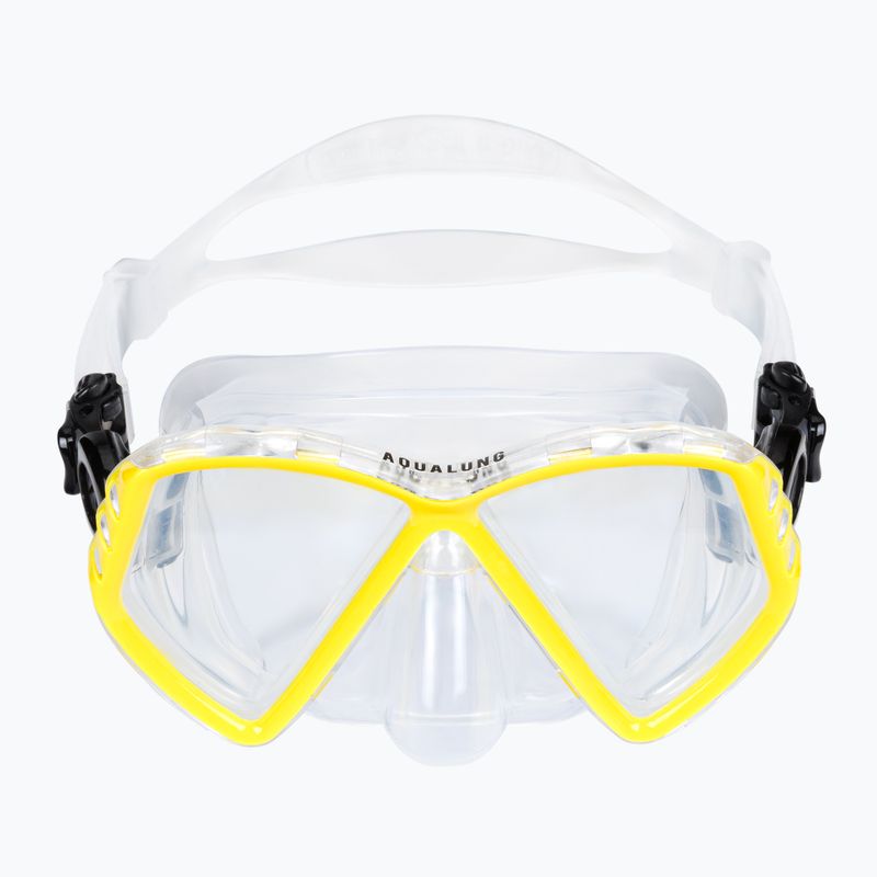 Aqualung Cub Combo pentru copii Kit de snorkelling pentru copii Mască + Snorkel galben SC3990007 3