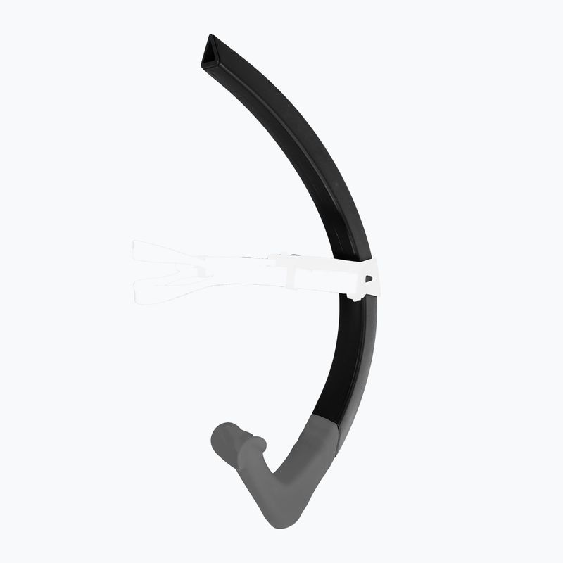 Tub frontal de înot Aquasphere Focus Snorkel black/grey
