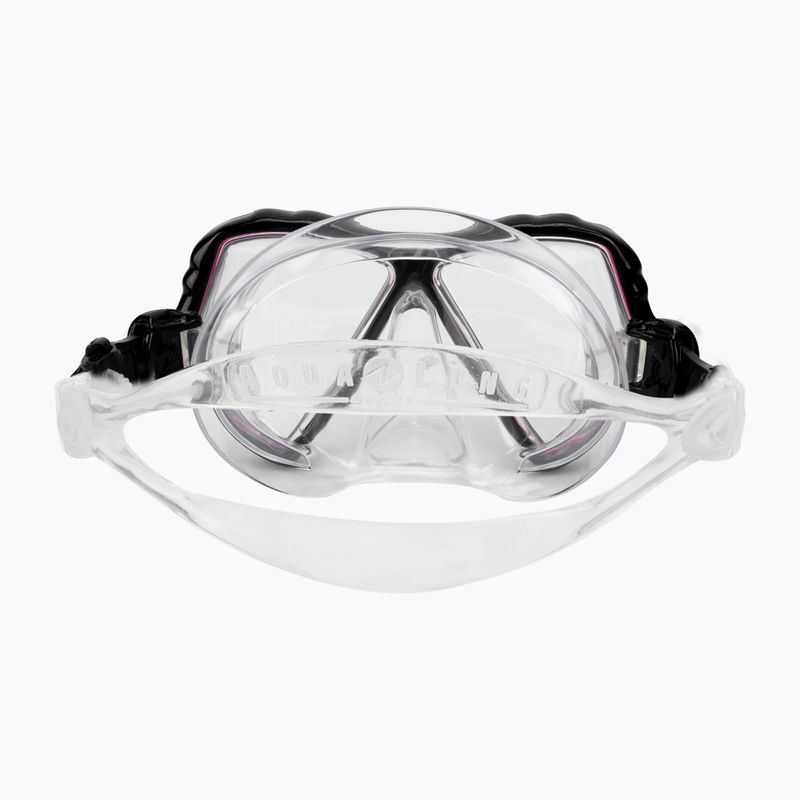 Mască de scufundări pentru copii Aqualung Cub transparent/roz MS5530002 5