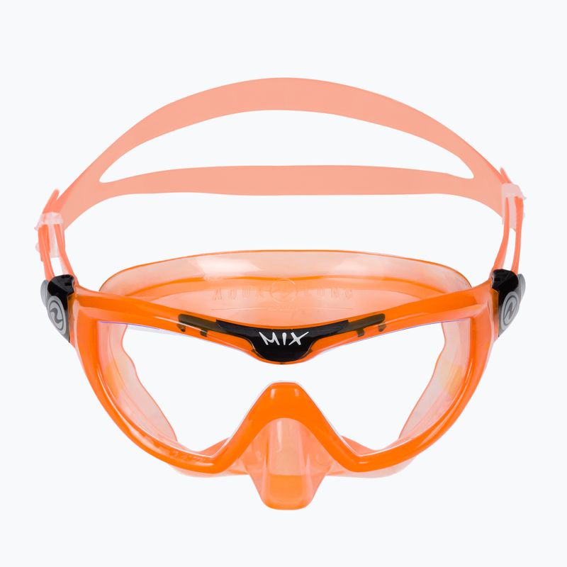 Aqualung Mix Kit Snorkel pentru copii Mască + Snorkel Orange SC4250801S 3