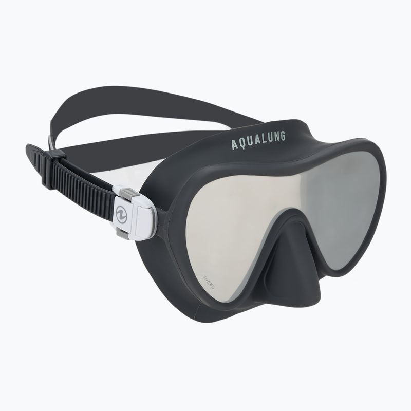 Set de snorkeling Aqualung Combo Nabul mască + tub silver/mirror 2