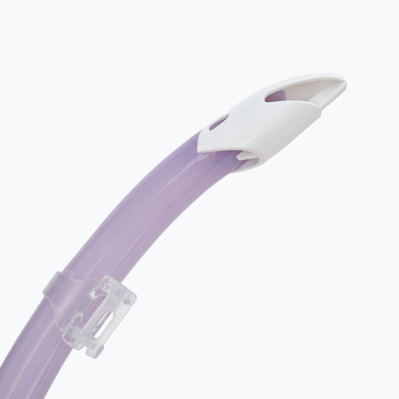 Set de snorkeling  Aqualung Nabul mască + tub+ labe translucid purple 8