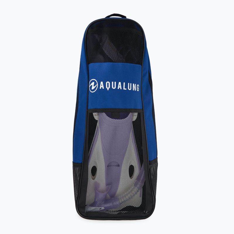 Set de snorkeling  Aqualung Nabul mască + tub+ labe translucid purple 13