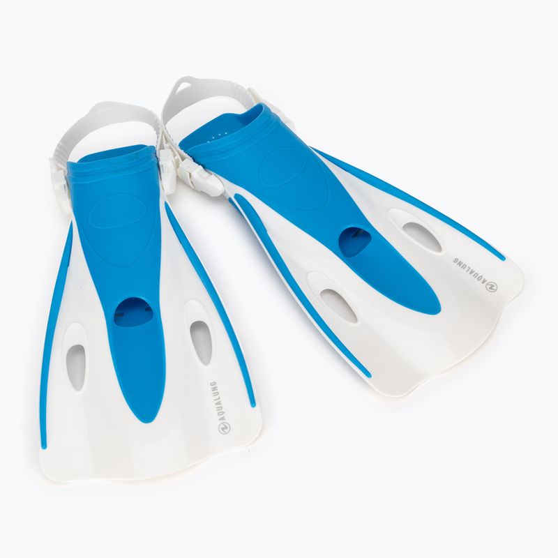 Labe pentru snorkeling Aqualung Twister blue/white