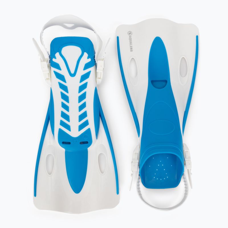 Labe pentru snorkeling Aqualung Twister blue/white 2