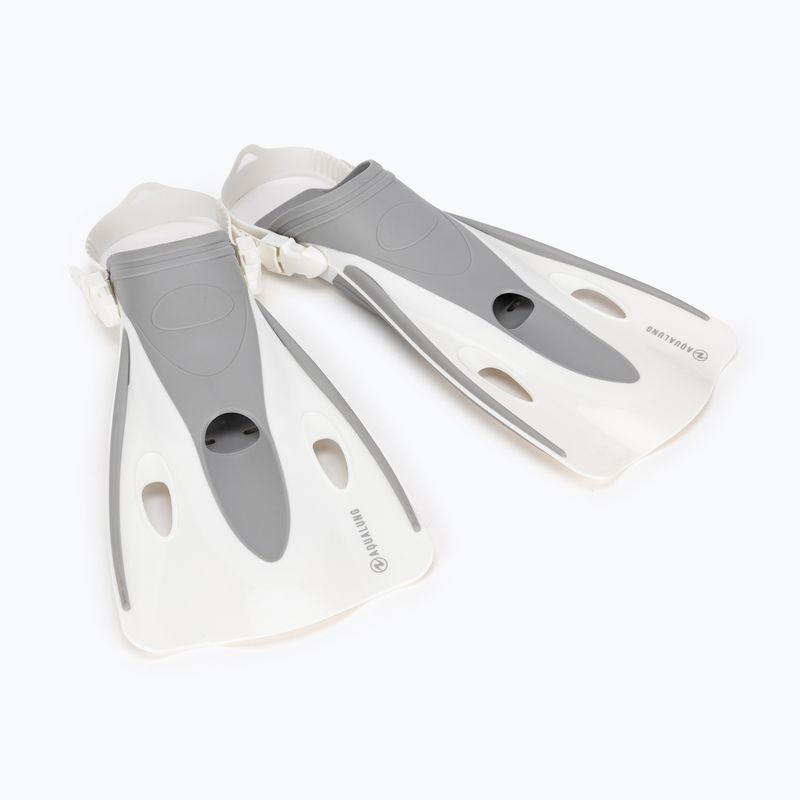 Labe pentru snorkeling Aqualung Twister gray/white