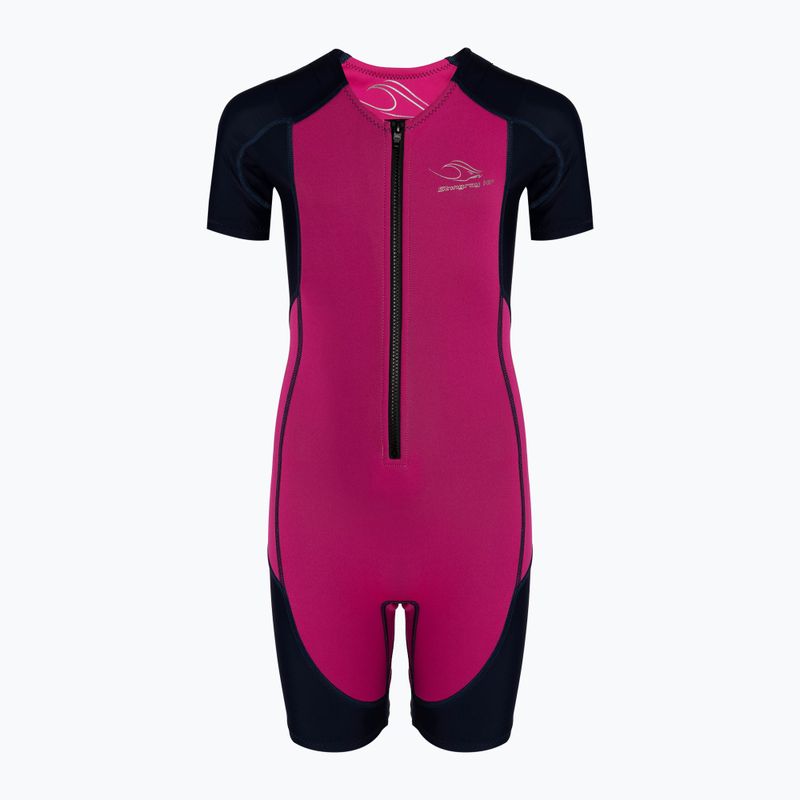 Combinezon de înot pentru copii Aquasphere Stingray HP pink/navy blue 2
