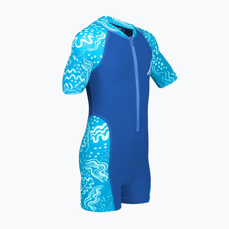 Costum de baie de înot pentru copii Aquasphere Stingray 2.0 blue/light blue 4