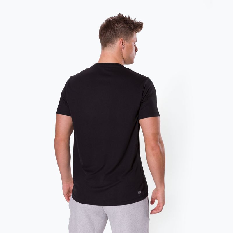 Tricou de tenis pentru bărbați Lacoste negru TH3401 031 3