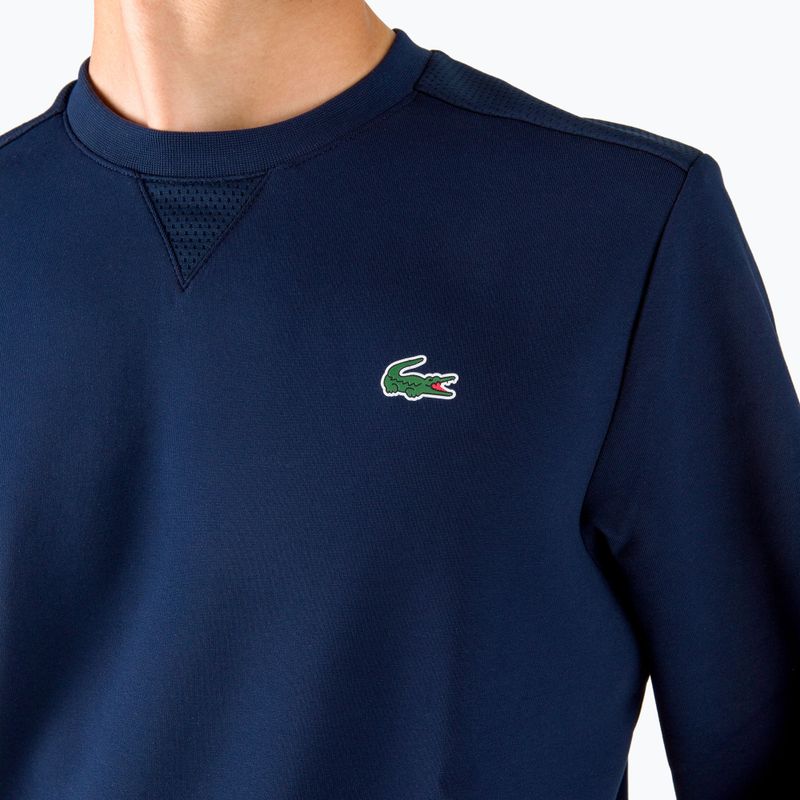 Lacoste bărbați SH9604 423 bluză de trening albastru marin 4