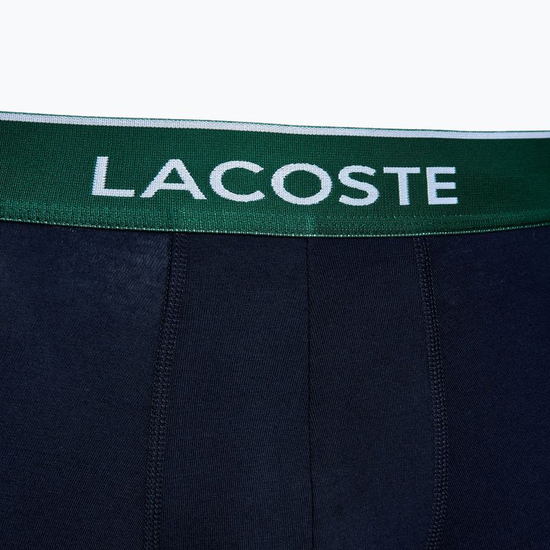 Boxeri Lacoste 5H3401 3 pary navy blue/green/red/navy 6