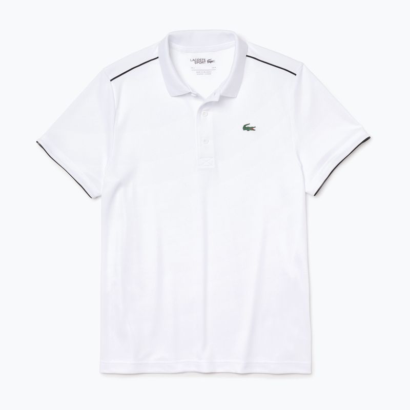 Tricou polo pentru bărbați Lacoste alb DH2094 AU8