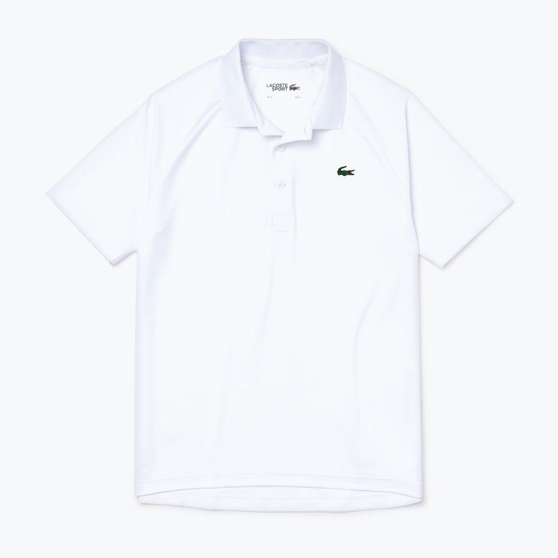 Tricou polo pentru bărbați Lacoste alb DH3201 001