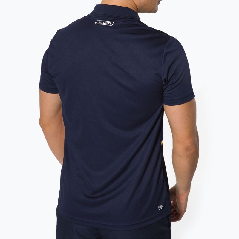 Lacoste tricou polo DH0866 navy 4